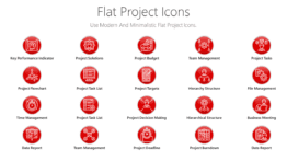 Flat Project Icons