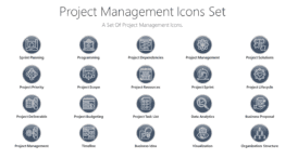 Project Management Icons Set