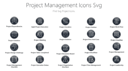 Project Management Icons Svg