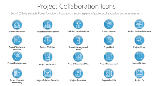 PMI41 Project Collaboration Icons-pptinfographics