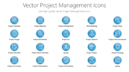 Vector Project Management Icons