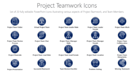 Project Teamwork Icons