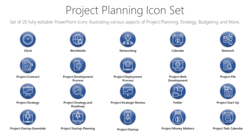 PMI54 Project Planning Icon Set-pptinfographics