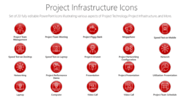 Project Infrastructure Icons