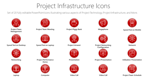 PMI56 Project Infrastructure Icons-pptinfographics