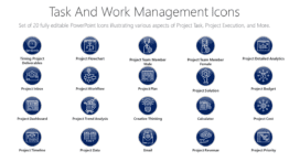 Task And Work Management Icons