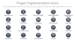 Project Implementation Icons
