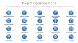 Project Decisions Icons