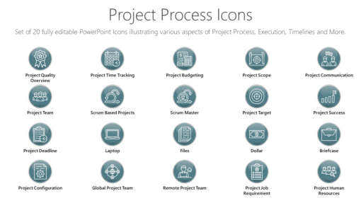 PMI68 Project Process Icons-pptinfographics