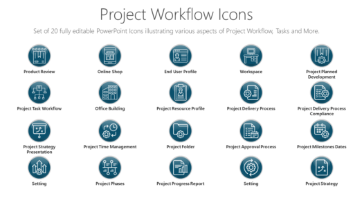 PMI78 Project Workflow Icons-pptinfographics