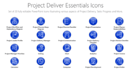 Project Deliver Essentials Icons