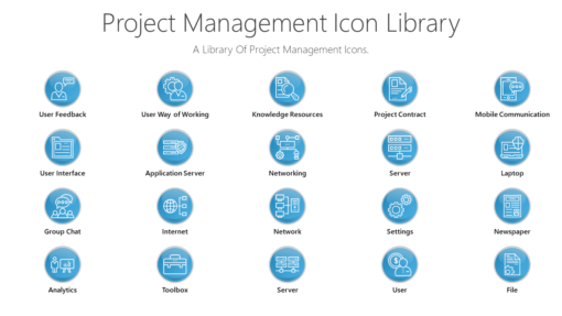 PMI7 Project Management Icon Library-pptinfographics