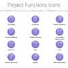 PMI94 Project Functions Icons-pptinfographics