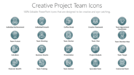 Creative Project Team Icons