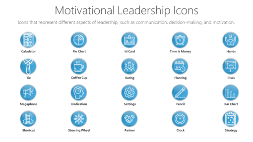 PSI12 Motivational Leadership Icons-pptinfographics