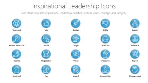 PSI13 Inspirational Leadership Icons-pptinfographics
