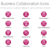 PSI16 Business Collaboration Icons-pptinfographics