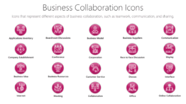 Business Collaboration Icons
