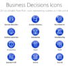 Business Decisions Icons