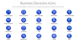 Business Decisions Icons