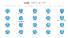 Productivity Icons