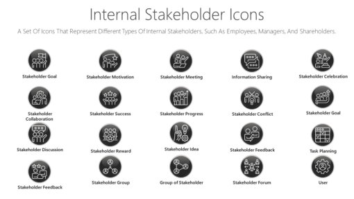 PSI25 Internal Stakeholder Icons-pptinfographics