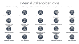 External Stakeholder Icons