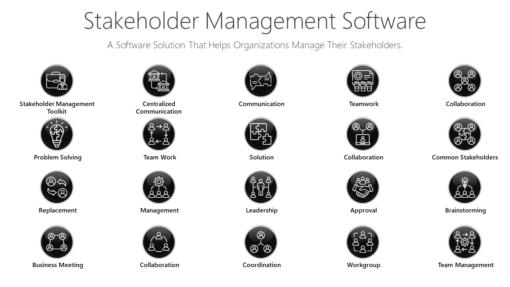 PSI32 Stakeholder Management Software-pptinfographics