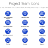 PSI3 Project Team Icons-pptinfographics