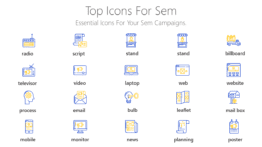 Top Icons for SEM