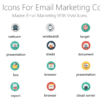 DMI139 Vivid Icons For Email Marketing Course-pptinfographics