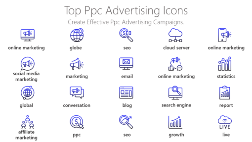 DMI196 Top Ppc Advertising Icons-pptinfographics