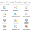 DMI200 Latest Content Marketing Icons-pptinfographics