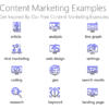 DMI203 Free Content Marketing Examples Icons-pptinfographics