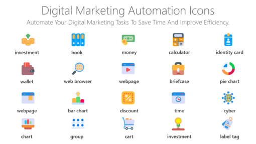 DMI86 Digital Marketing Automation Icons-pptinfographics