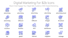 digital marketing for B2B Icons