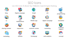 SEO icons