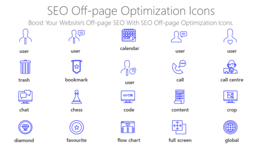 SEO20 SEO Off page Optimization Icons-pptinfographics