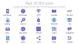 Pack of SEO Icons