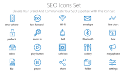 SEO Icons Set