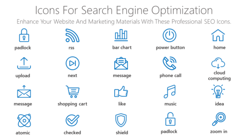 SEO30 Icons For Search Engine Optimization-pptinfographics