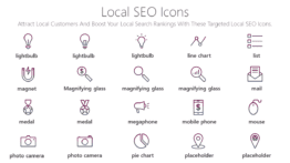 local SEO Icons