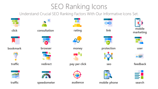 SEO47 SEO Ranking Icons-pptinfographics
