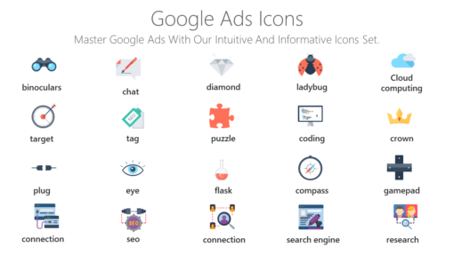 SEO69 Google Ads Icons-pptinfographics