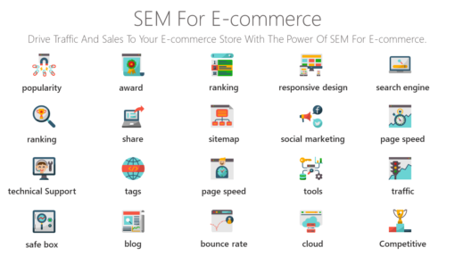 SEO86 SEM For E commerce-pptinfographics