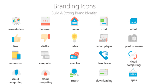 DMI14 Branding Icons-pptinfographics
