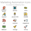 Marketing Automation Icons