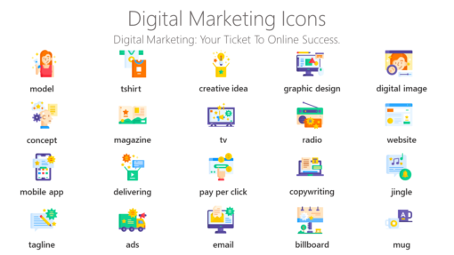 DMI1 Digital Marketing Icons-pptinfographics