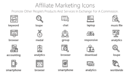 Affiliate Marketing Icons