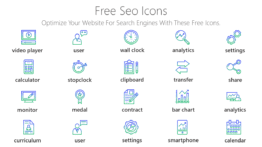 Free SEO icons